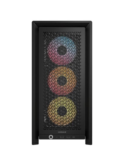 Corsair PC Case | Frame 4000D RS ARGB Modular | Black | Mid-Tower 1 Corsair PC Case | Frame 4000D RS ARGB Modular | Black | Mid-Tower 1