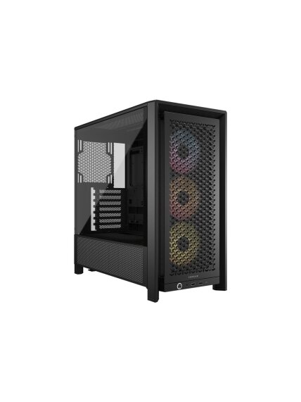 Corsair PC Case | Frame 4000D RS ARGB Modular | Black | Mid-Tower