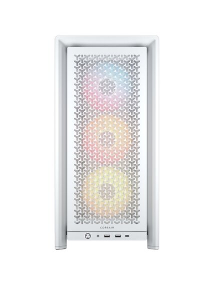 Corsair PC Case | Frame 4000D RS ARGB Modular | White | Mid-Tower 1 Corsair PC Case | Frame 4000D RS ARGB Modular | White | Mid-Tower 1