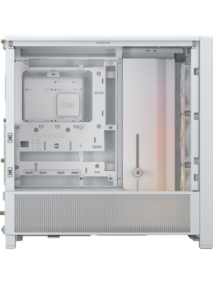 Corsair PC Case | Frame 4000D RS ARGB Modular | White | Mid-Tower 4 Corsair PC Case | Frame 4000D RS ARGB Modular | White | Mid-Tower 4