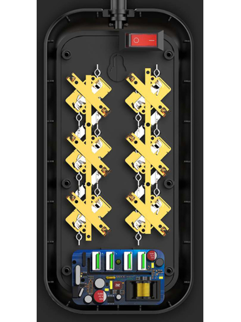 ColorWay | 10 A | Power Socket | CW-CHE64B | 17 W 4 ColorWay | 10 A | Power Socket | CW-CHE64B | 17 W 4