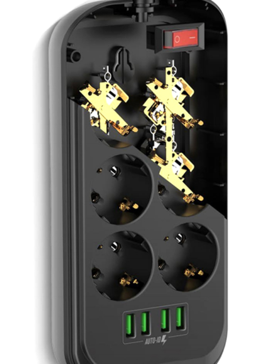 ColorWay | 10 A | Power Socket | CW-CHE64B | 17 W 6 ColorWay | 10 A | Power Socket | CW-CHE64B | 17 W 6