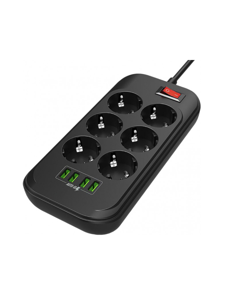 ColorWay | 10 A | Power Socket | CW-CHE64B | 17 W ColorWay | 10 A | Power Socket | CW-CHE64B | 17 W
