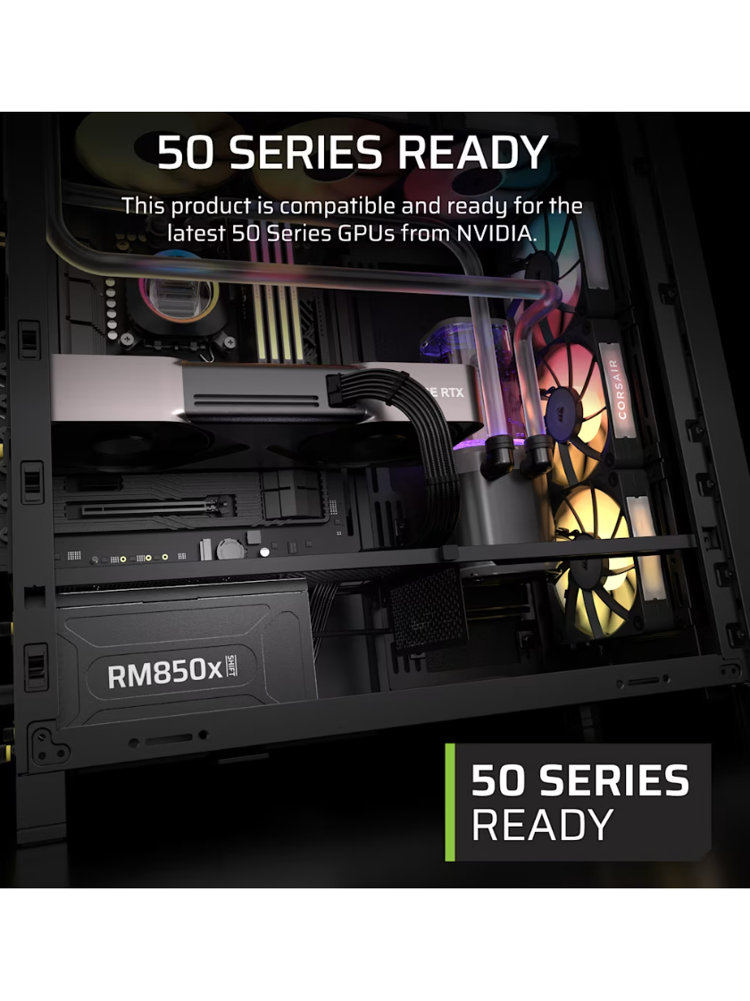 Corsair Fully Modular ATX Power Supply (EU) | RM850x SHIFT | 850 W | Black 2 Corsair Fully Modular ATX Power Supply (EU) | RM850x SHIFT | 850 W | Black 2