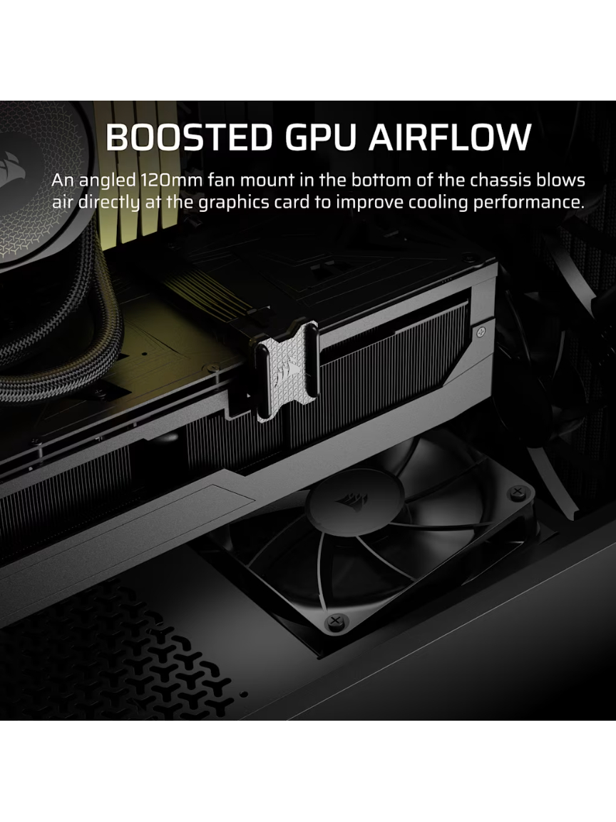 Corsair PC Case | 3200D RS | Black | Mid-Tower 3 Corsair PC Case | 3200D RS | Black | Mid-Tower 3