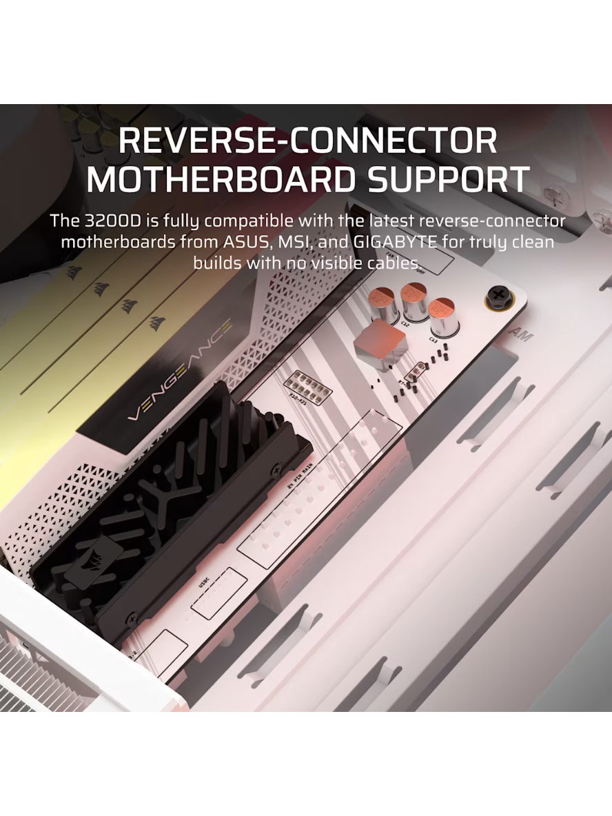 Corsair PC Case | 3200D RS ARGB | White | Mid-Tower 5 Corsair PC Case | 3200D RS ARGB | White | Mid-Tower 5