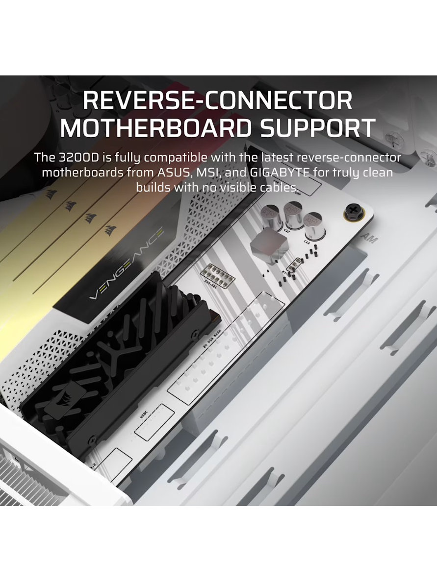 Corsair PC Case | 3200D RS | White | Mid-Tower 5 Corsair PC Case | 3200D RS | White | Mid-Tower 5
