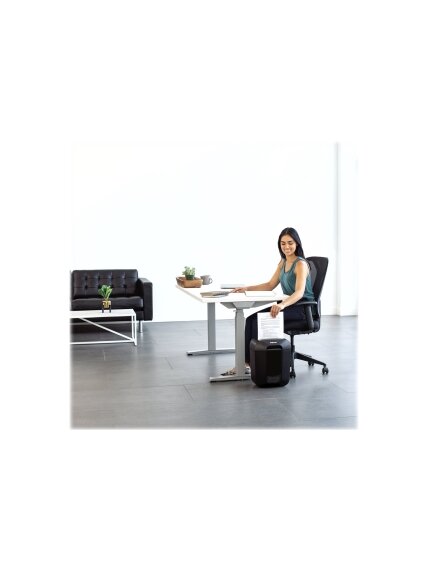 Cross-Cut | LX45 | Black | Paper shredding | Credit cards shredding | Traditional 10