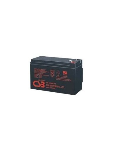 CSB Battery Battery 12V 9Ah 34W Pb F2 | HR1234WF2 CSB Battery Battery 12V 9Ah 34W Pb F2 | HR1234WF2