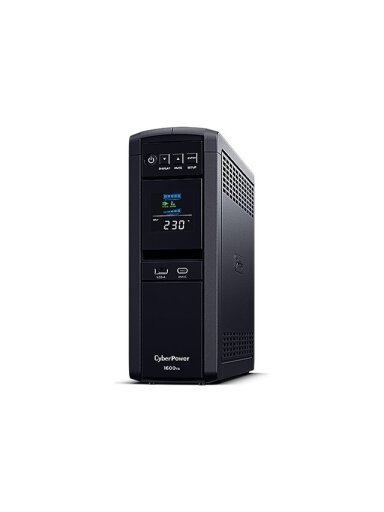 CyberPower | Backup UPS Systems | CP1600EPFCLCD | 1600 VA | 1000 W CyberPower | Backup UPS Systems | CP1600EPFCLCD | 1600 VA | 1000 W