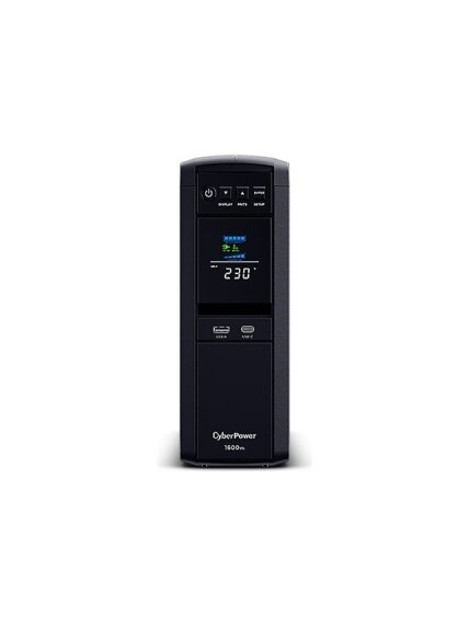 CyberPower | Backup UPS Systems | CP1600EPFCLCD | 1600 VA | 1000 W 1