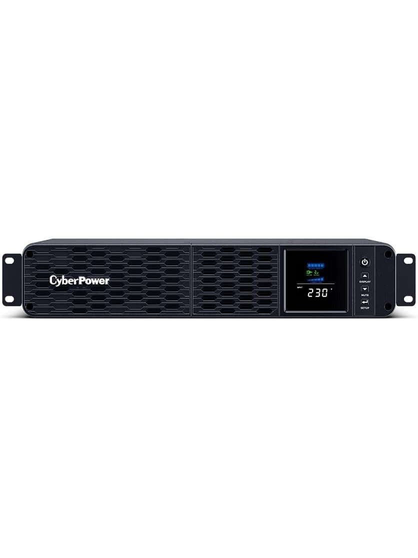 CyberPower Smart App UPS for Network and Server | CP2000EIPFCRM2U | 2000 VA | 1200 W CyberPower Smart App UPS for Network and Server | CP2000EIPFCRM2U | 2000 VA | 1200 W