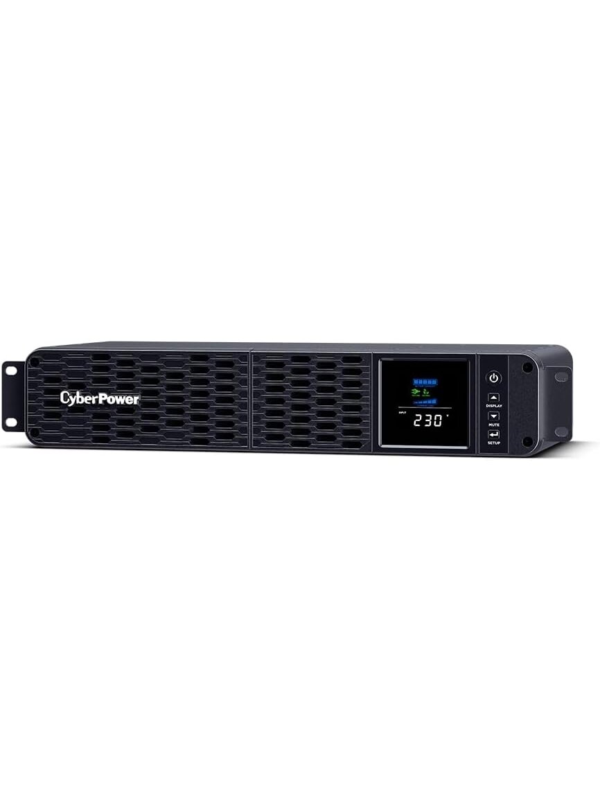 CyberPower Smart App UPS for Network and Server | CP2000EIPFCRM2U | 2000 VA | 1200 W 1 CyberPower Smart App UPS for Network and Server | CP2000EIPFCRM2U | 2000 VA | 1200 W 1