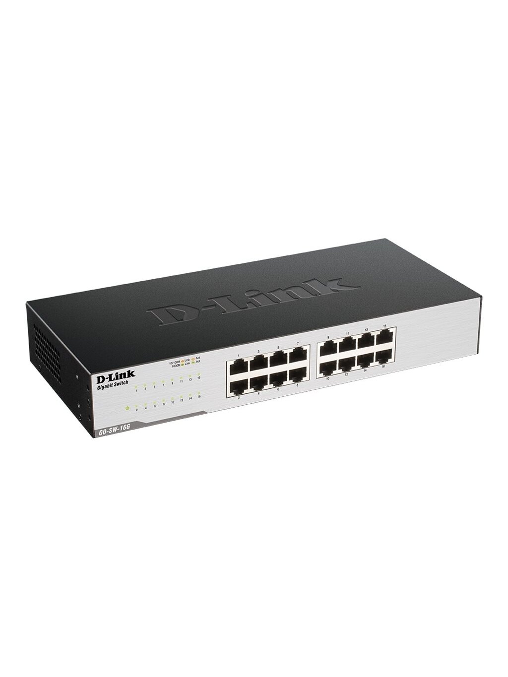 D-Link | 16-Port Gigabit Easy Desktop Switch | GO-SW-16G/E | Unmanaged | Desktop/Rackmountable | 24 month(s) D-Link | 16-Port Gigabit Easy Desktop Switch | GO-SW-16G/E | Unmanaged | Desktop/Rackmountable | 24 month(s)