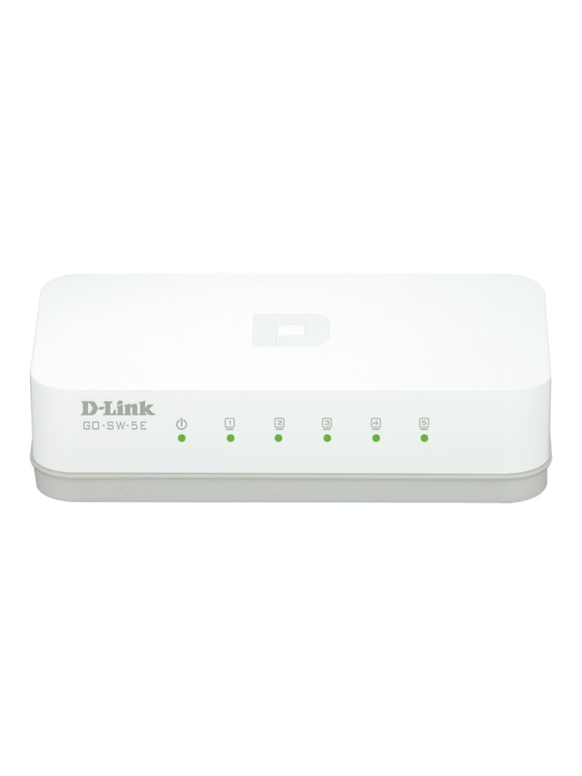 D-Link | 5-Port Fast Ethernet Easy Desktop Switch | GO-SW-5E/E