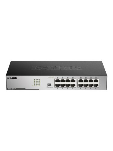 D-Link | 16-Port Gigabit Unmanaged Desktop Switch | DGS-1016D | Unmanaged | Desktop D-Link | 16-Port Gigabit Unmanaged Desktop Switch | DGS-1016D | Unmanaged | Desktop