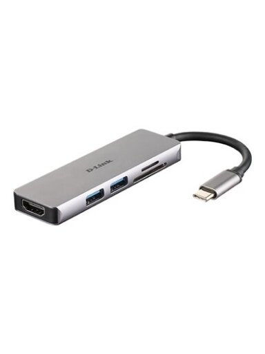 D-Link | 5-in-1 USB-C™ Hub with HDMI and SD/microSD Card Reader | DUB-M530 | USB Type-C
