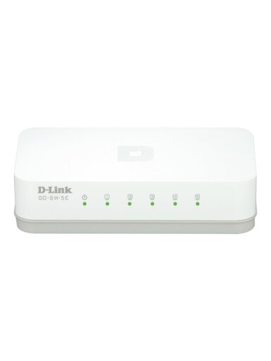 D-Link | 5-Port Fast Ethernet Easy Desktop Switch | GO-SW-5E/E D-Link | 5-Port Fast Ethernet Easy Desktop Switch | GO-SW-5E/E