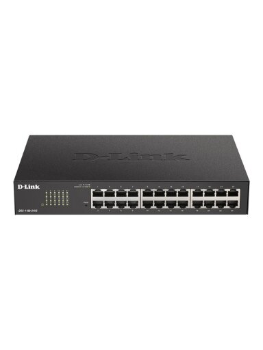 D-Link | Smart Switch | DGS-1100-24V2 | Managed | Desktop | Gigabit Ethernet (copper) ports quantity 24 | Power supply type 100 to 240 V AC, 50 to 60 Hz Internal D-Link | Smart Switch | DGS-1100-24V2 | Managed | Desktop | Gigabit Ethernet (copper) ports quantity 24 | Power supply type 100 to 240 V AC, 50 to 60 Hz Internal