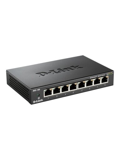D-Link | Switch | DGS-108/E | Unmanaged | Desktop | Gigabit Ethernet (copper) ports quantity 8