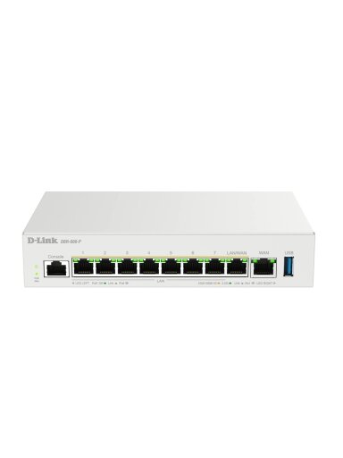 D-Link Wireless router | DBR-600-P/E | 10/100/1000 Mbit/s | Ethernet LAN (RJ-45) ports 8 | Mesh Support Yes | MU-MiMO No | No mobile broadband