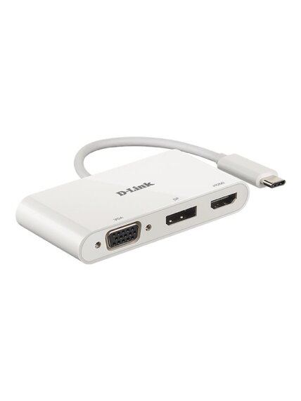 D-Link | 3-in-1 USB-C to HDMI/VGA/DisplayPort Adapter | DUB-V310 | USB hub | USB Type-C 1