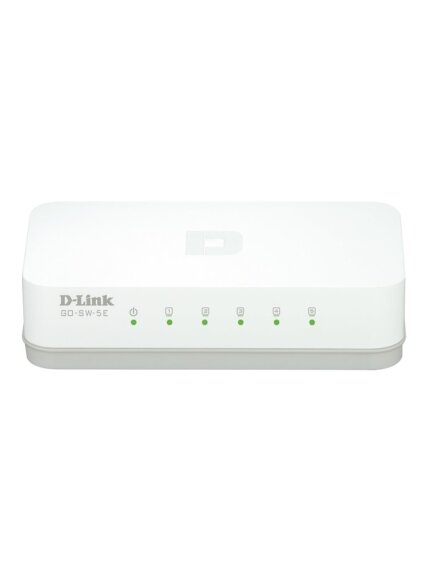 D-Link | 5-Port Fast Ethernet Easy Desktop Switch | GO-SW-5E/E D-Link | 5-Port Fast Ethernet Easy Desktop Switch | GO-SW-5E/E