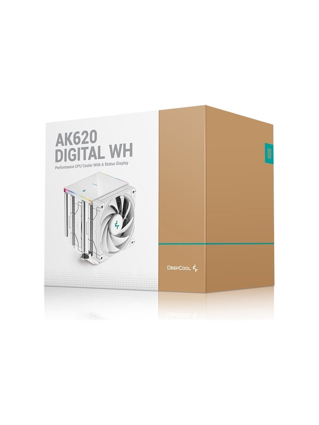 Deepcool | CPU Air Cooler | AK620 Digital WH | Intel, AMD 5 Deepcool | CPU Air Cooler | AK620 Digital WH | Intel, AMD 5