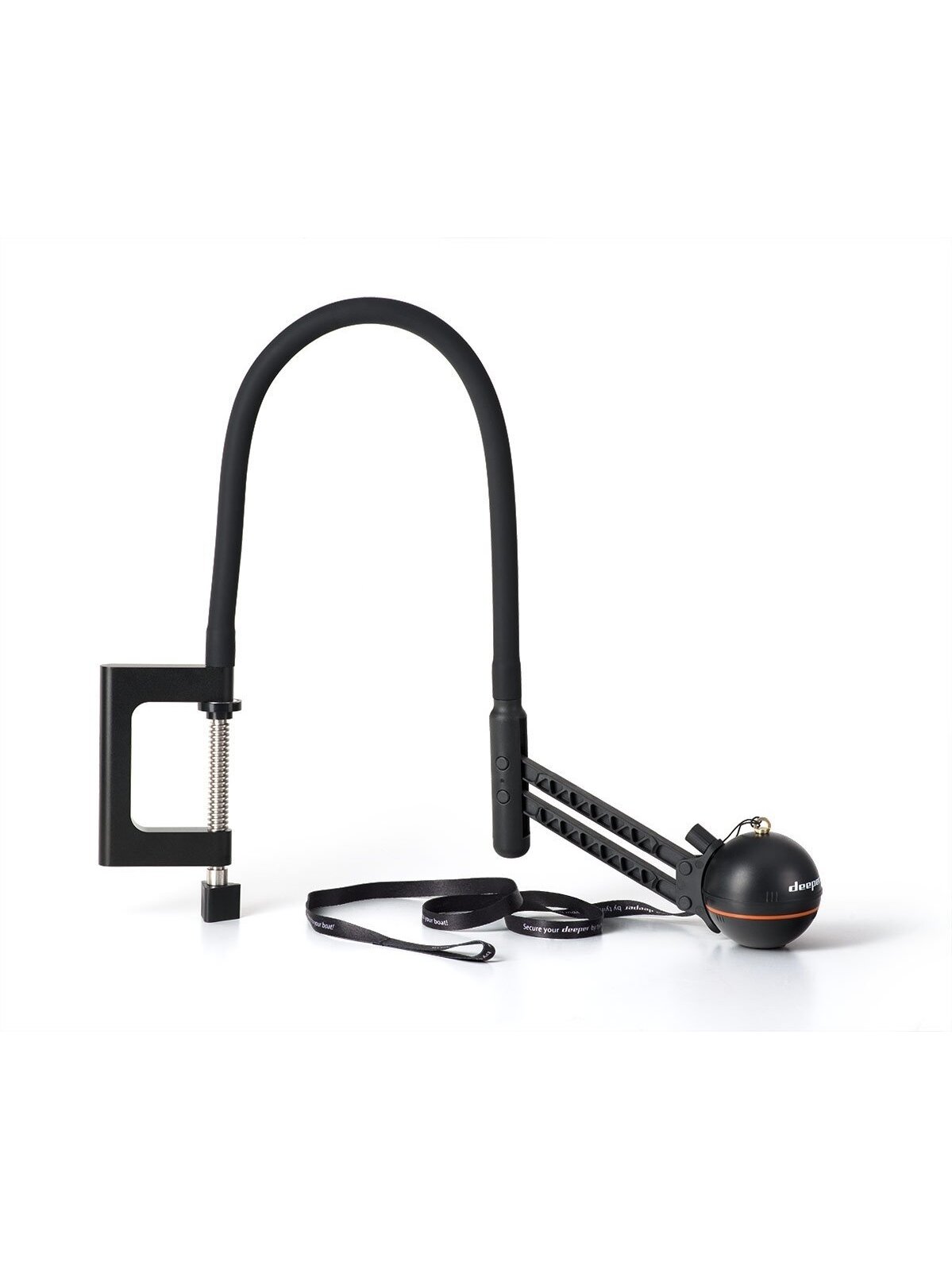 Deeper | Deeper Flexible Arm Mount 2.0 | Sonar mount | Black 1