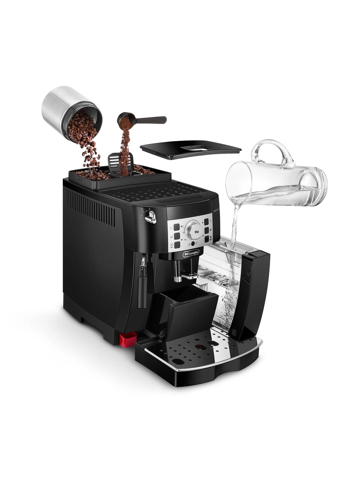 Delonghi | Coffee Maker | ECAM22.112.B Magnifica S | Pump pressure 15 bar | Built-in milk frother | Automatic | 1450 W | Black 6 Delonghi | Coffee Maker | ECAM22.112.B Magnifica S | Pump pressure 15 bar | Built-in milk frother | Automatic | 1450 W | Black 6