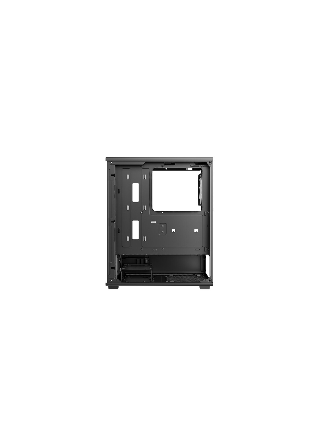 Deepcool Case | CC550 4F | Mid Tower | ATX PS2 (maximum length: 180 mm) | Black 4 Deepcool Case | CC550 4F | Mid Tower | ATX PS2 (maximum length: 180 mm) | Black 4