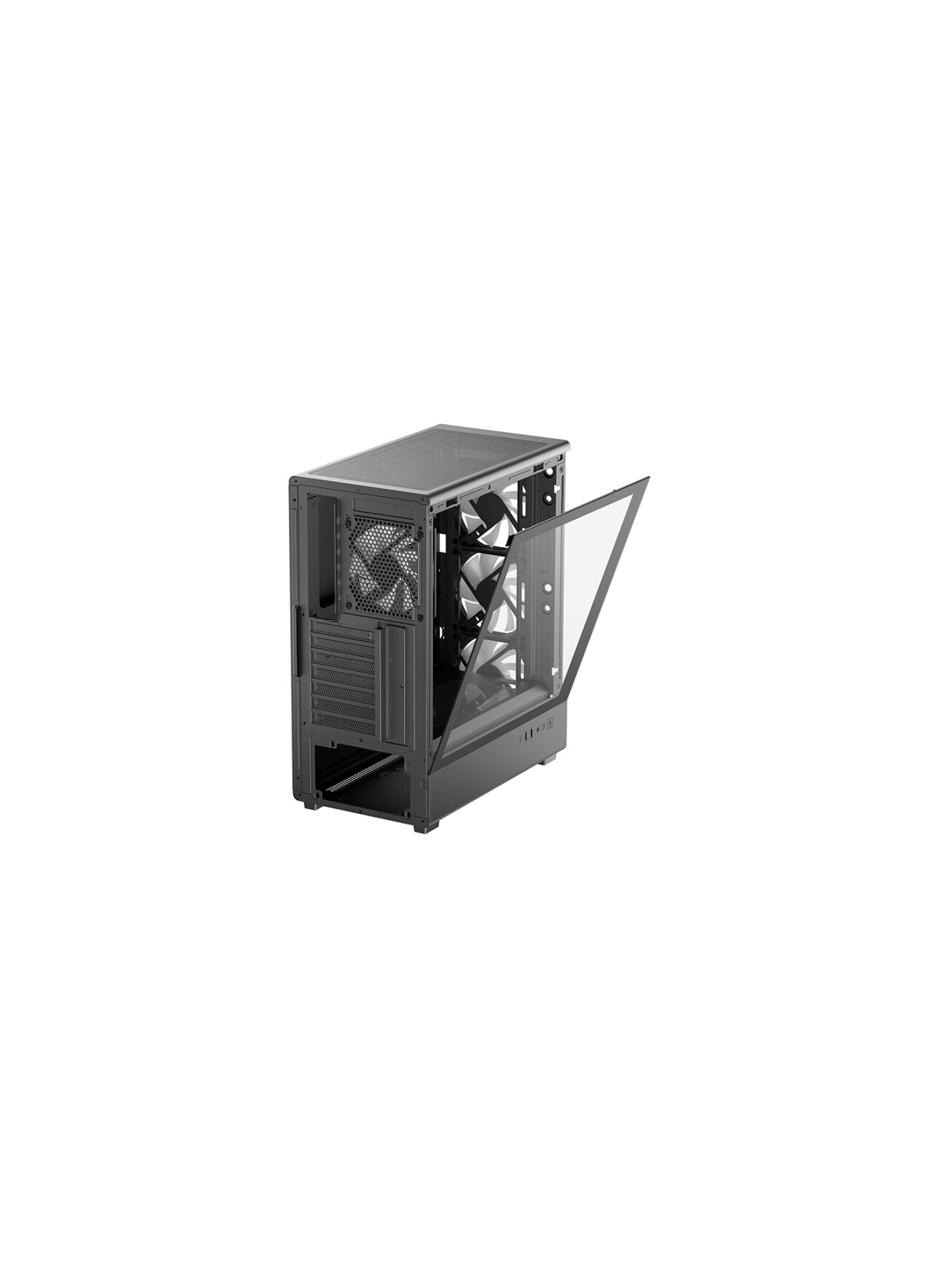 Deepcool Case | CC550 4F | Mid Tower | ATX PS2 (maximum length: 180 mm) | Black 5 Deepcool Case | CC550 4F | Mid Tower | ATX PS2 (maximum length: 180 mm) | Black 5
