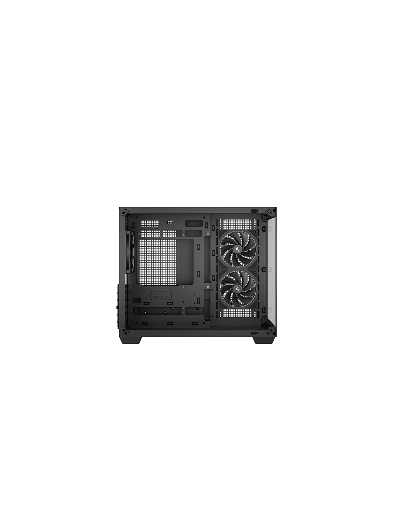 Deepcool Case | CG330 3F | Black | Micro ATX 3 Deepcool Case | CG330 3F | Black | Micro ATX 3