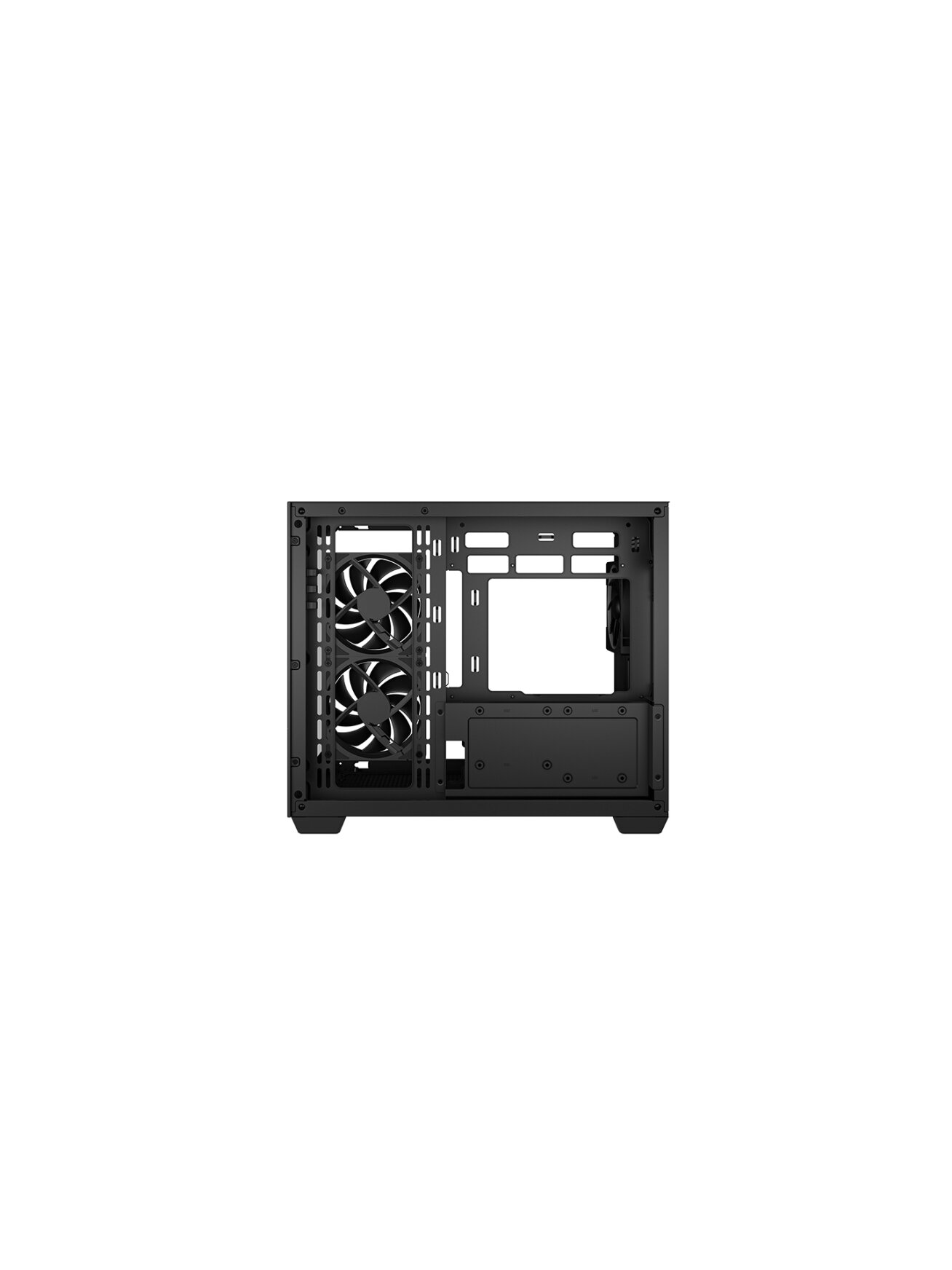 Deepcool Case | CG330 3F | Black | Micro ATX 4 Deepcool Case | CG330 3F | Black | Micro ATX 4