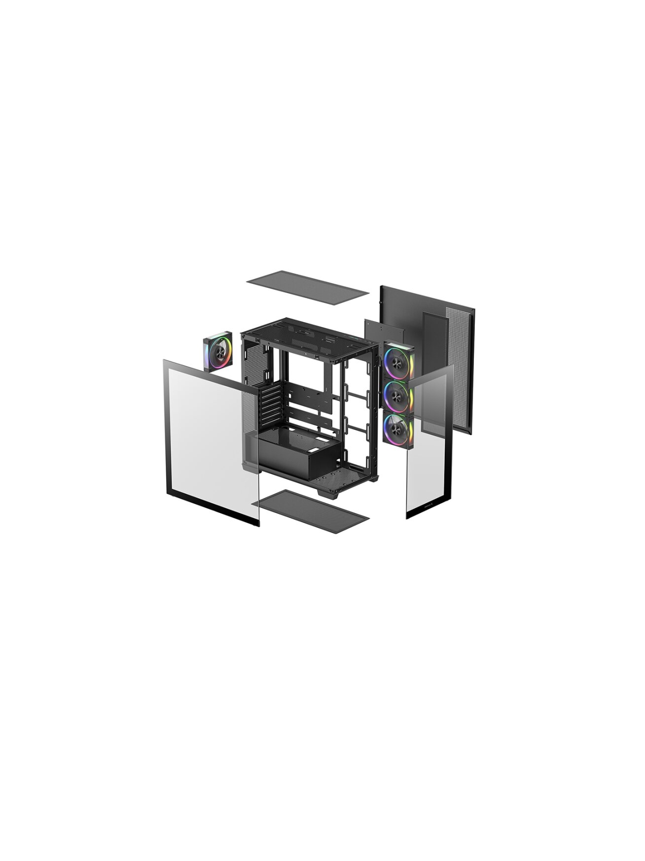 Deepcool Case | CG580 4F V2 | Black | ATX 10 Deepcool Case | CG580 4F V2 | Black | ATX 10