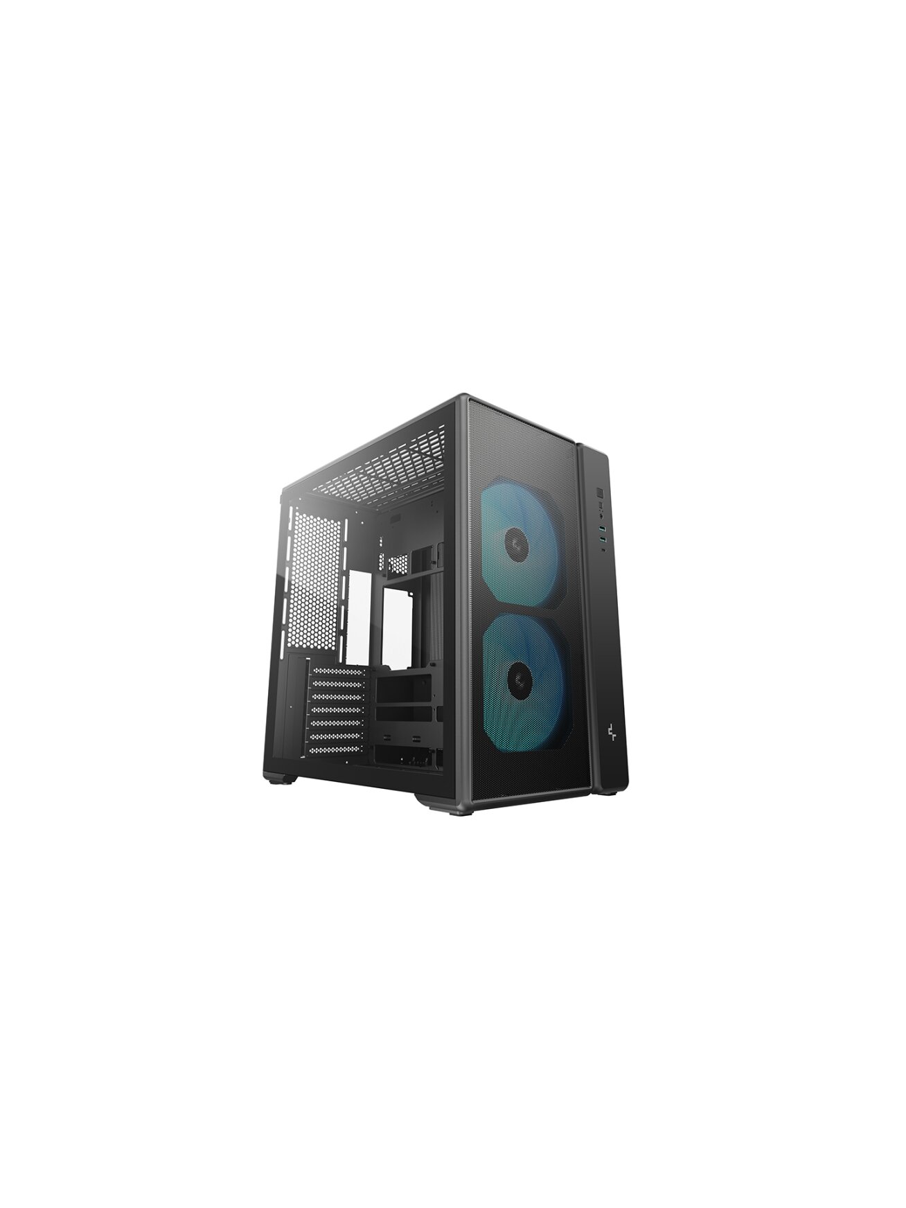 Deepcool Case | CG590 MESH 2F | Mid Tower | Black Deepcool Case | CG590 MESH 2F | Mid Tower | Black