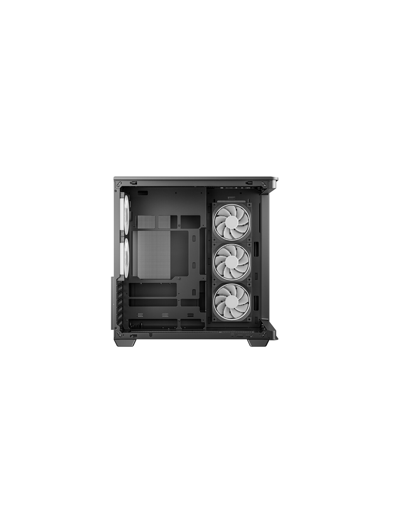 Deepcool Case | CG590U 5F | Midi-Tower | ATX PS2 | Black 2