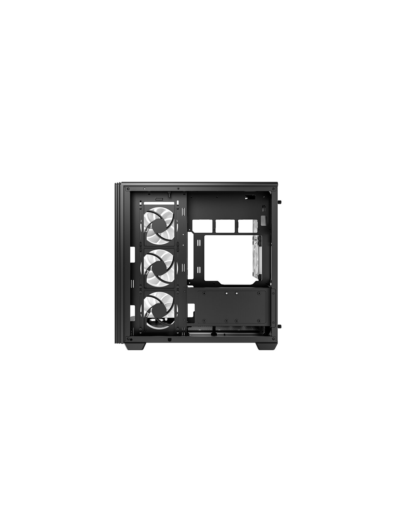 Deepcool Case | CG590U 5F | Midi-Tower | ATX PS2 | Black 3