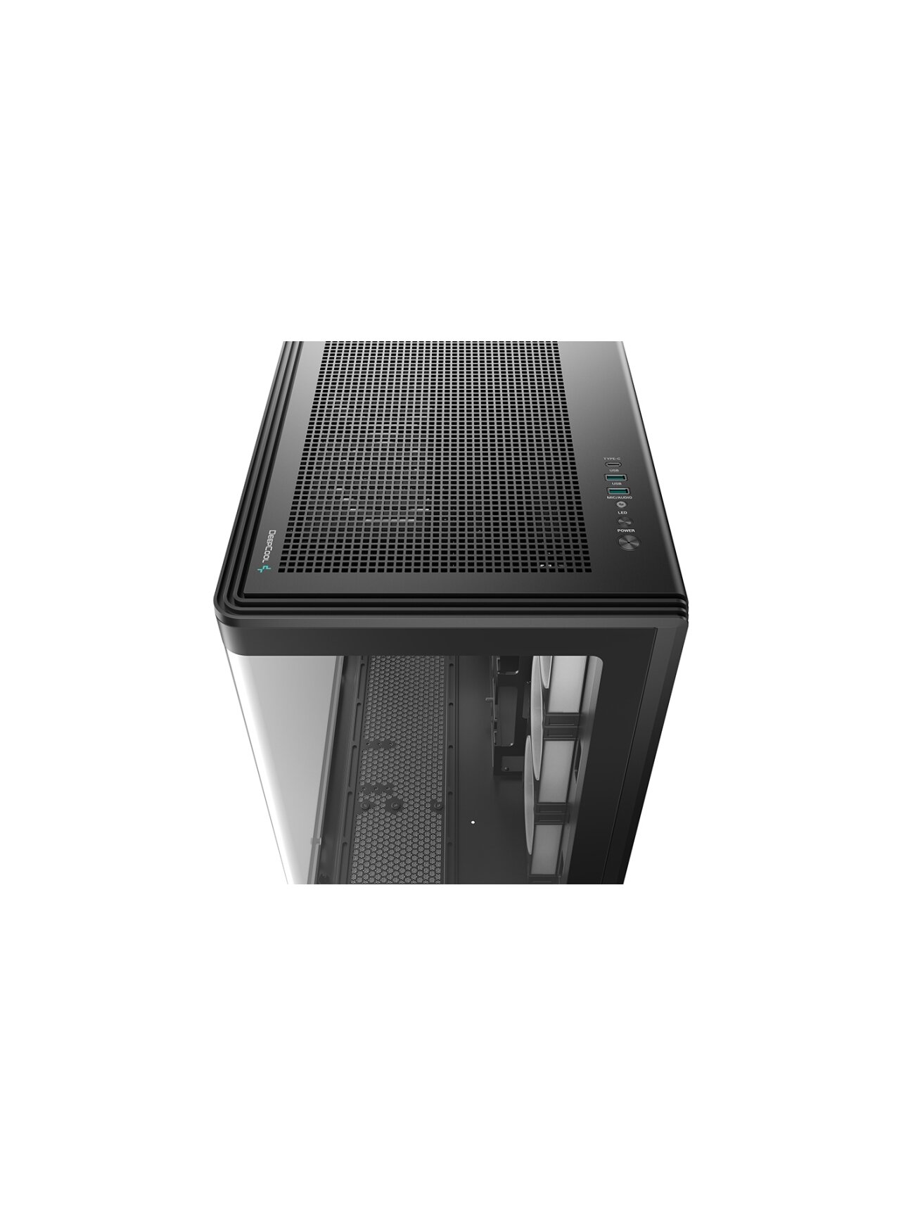 Deepcool Case | CG590U 5F | Midi-Tower | ATX PS2 | Black 4 Deepcool Case | CG590U 5F | Midi-Tower | ATX PS2 | Black 4