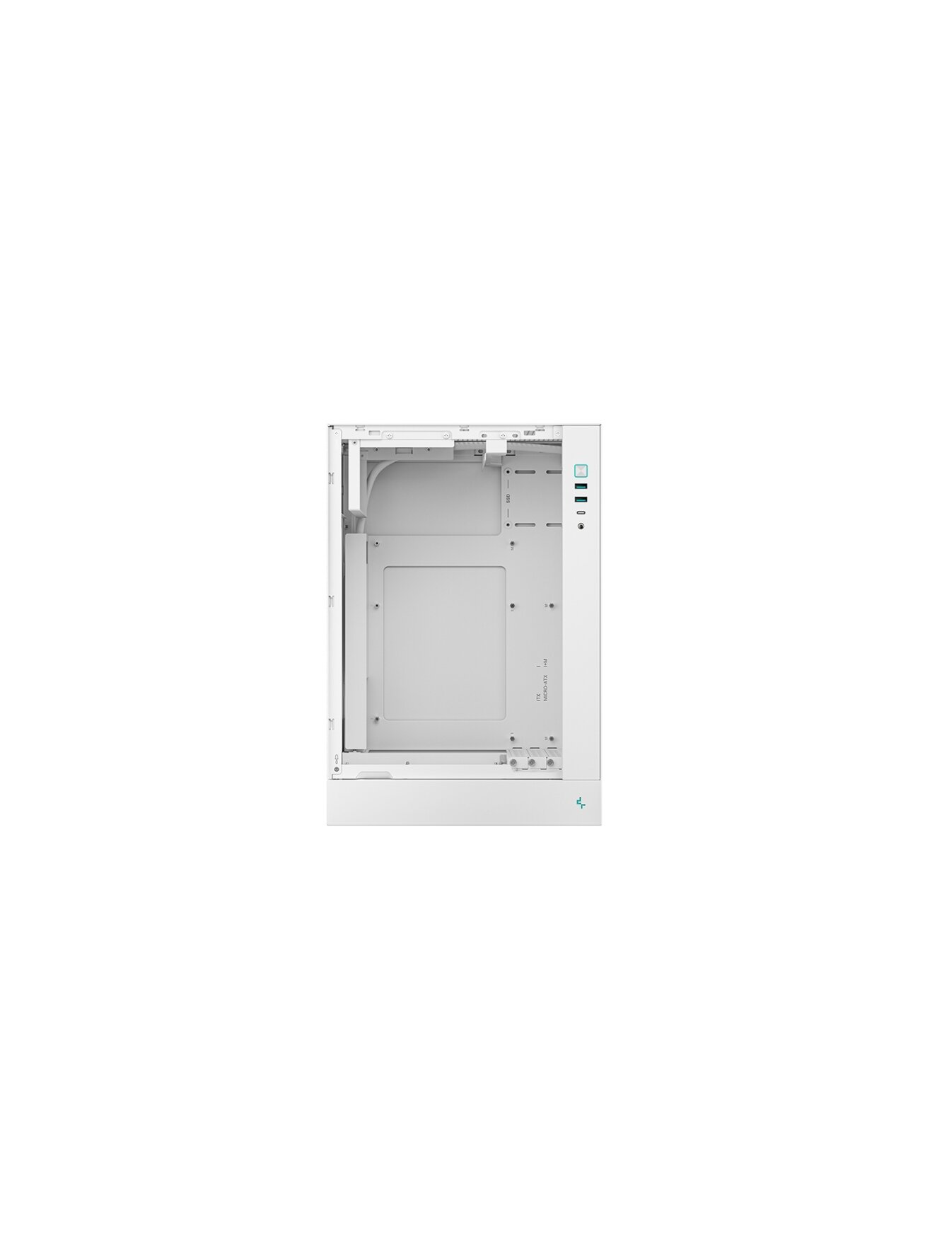 Deepcool Case | CH170 PLUS WH | White | Midi Tower 4