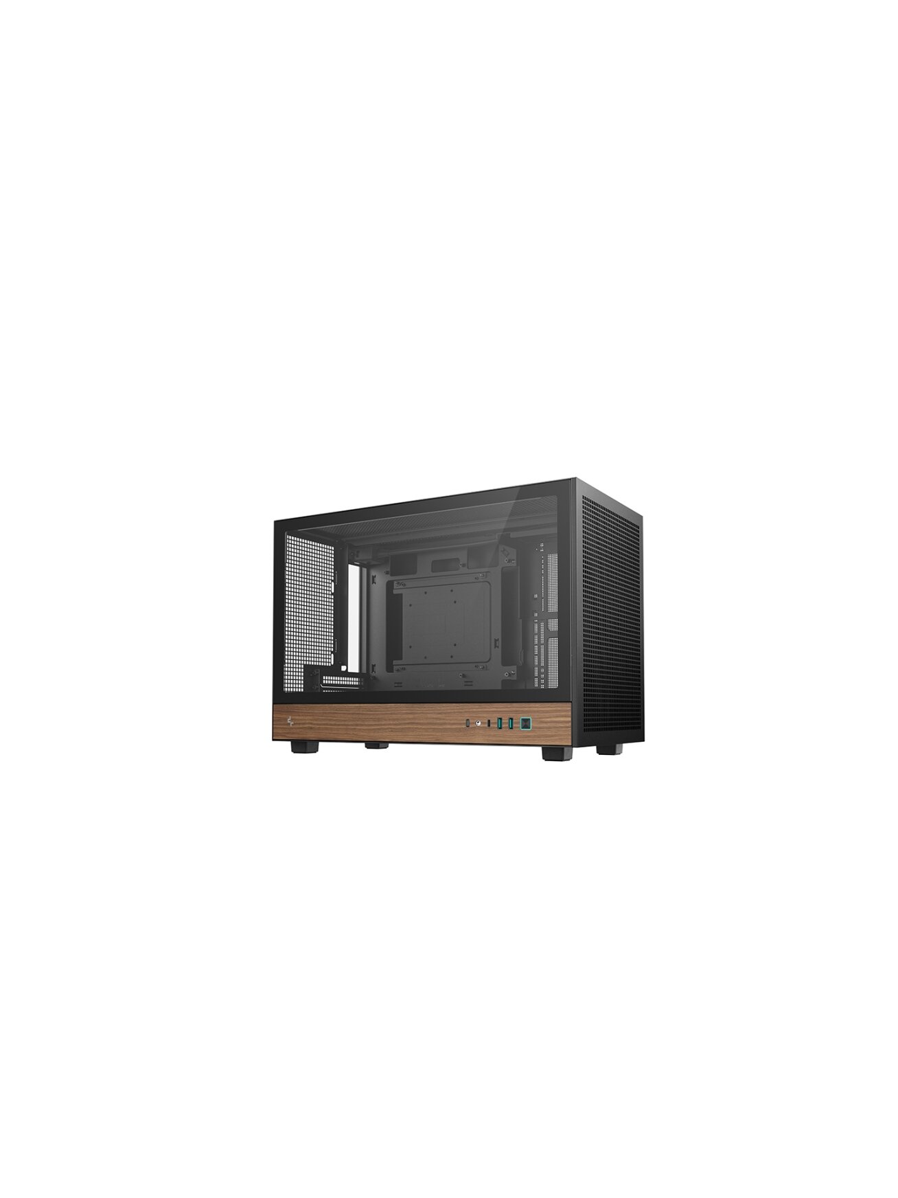 Deepcool Case | CH260 Wood | Black | Micro Tower 2 Deepcool Case | CH260 Wood | Black | Micro Tower 2