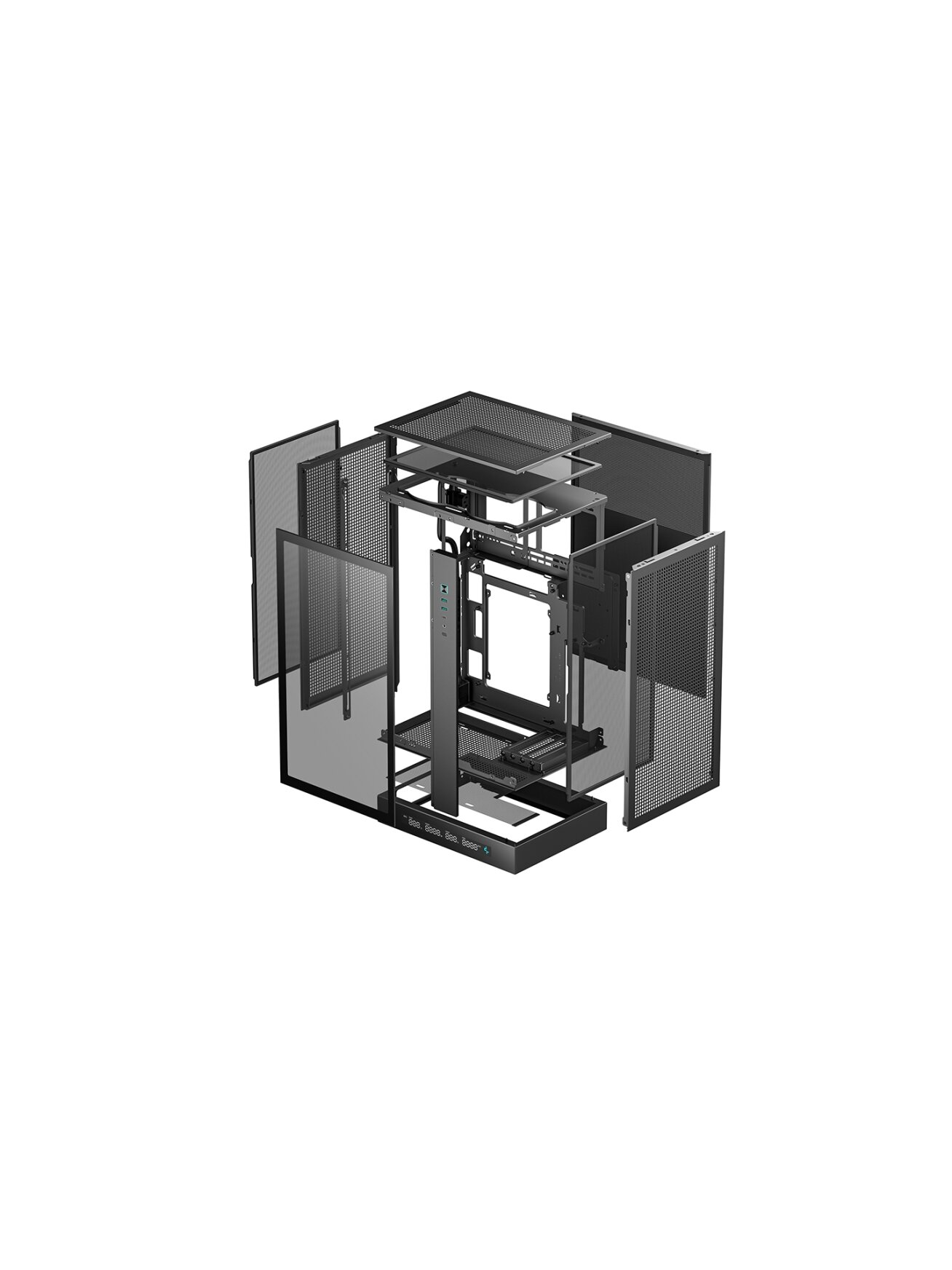 Deepcool CH270 DIGITAL | Black | Mini-Tower | ATX PS2 9 Deepcool CH270 DIGITAL | Black | Mini-Tower | ATX PS2 9