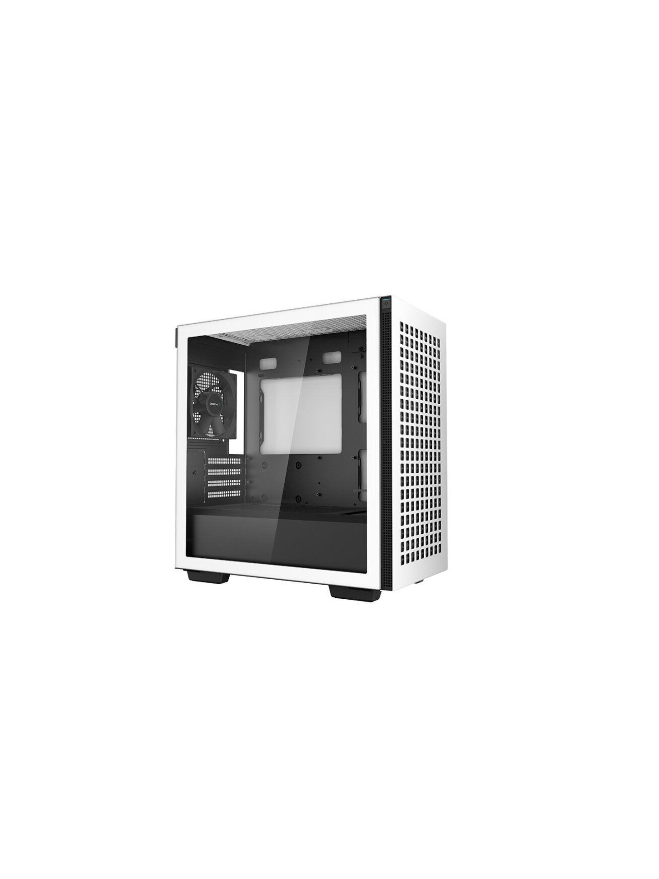Deepcool | CH370 | Side window | White | Micro ATX | ATX PS2 1 Deepcool | CH370 | Side window | White | Micro ATX | ATX PS2 1