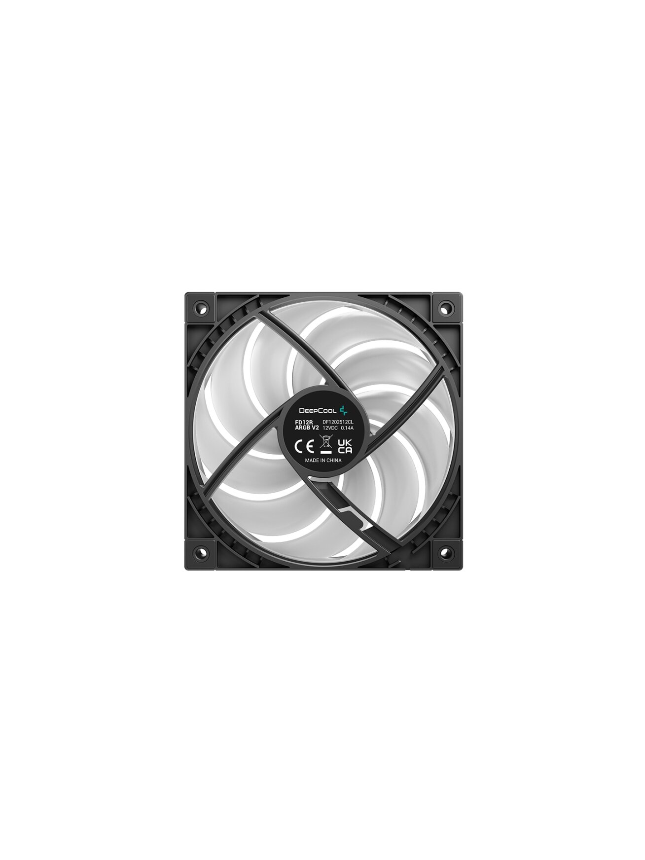 Deepcool Cooling fan | FD12R ARGB V2 | Black 2 Deepcool Cooling fan | FD12R ARGB V2 | Black 2