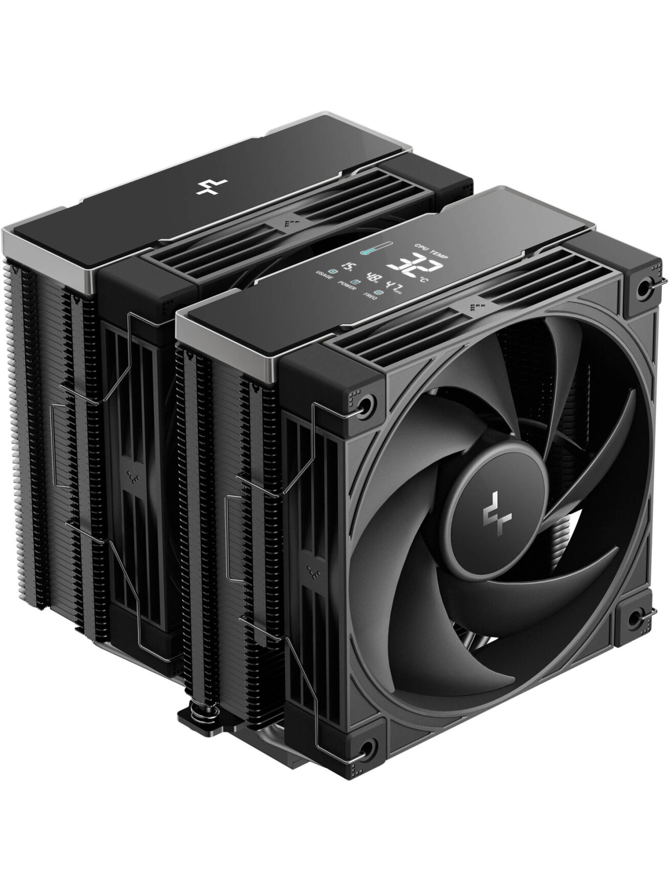 Deepcool CPU Air Cooler | AK620 G2 DIGITAL NYX | Black | Intel, AMD 4 Deepcool CPU Air Cooler | AK620 G2 DIGITAL NYX | Black | Intel, AMD 4