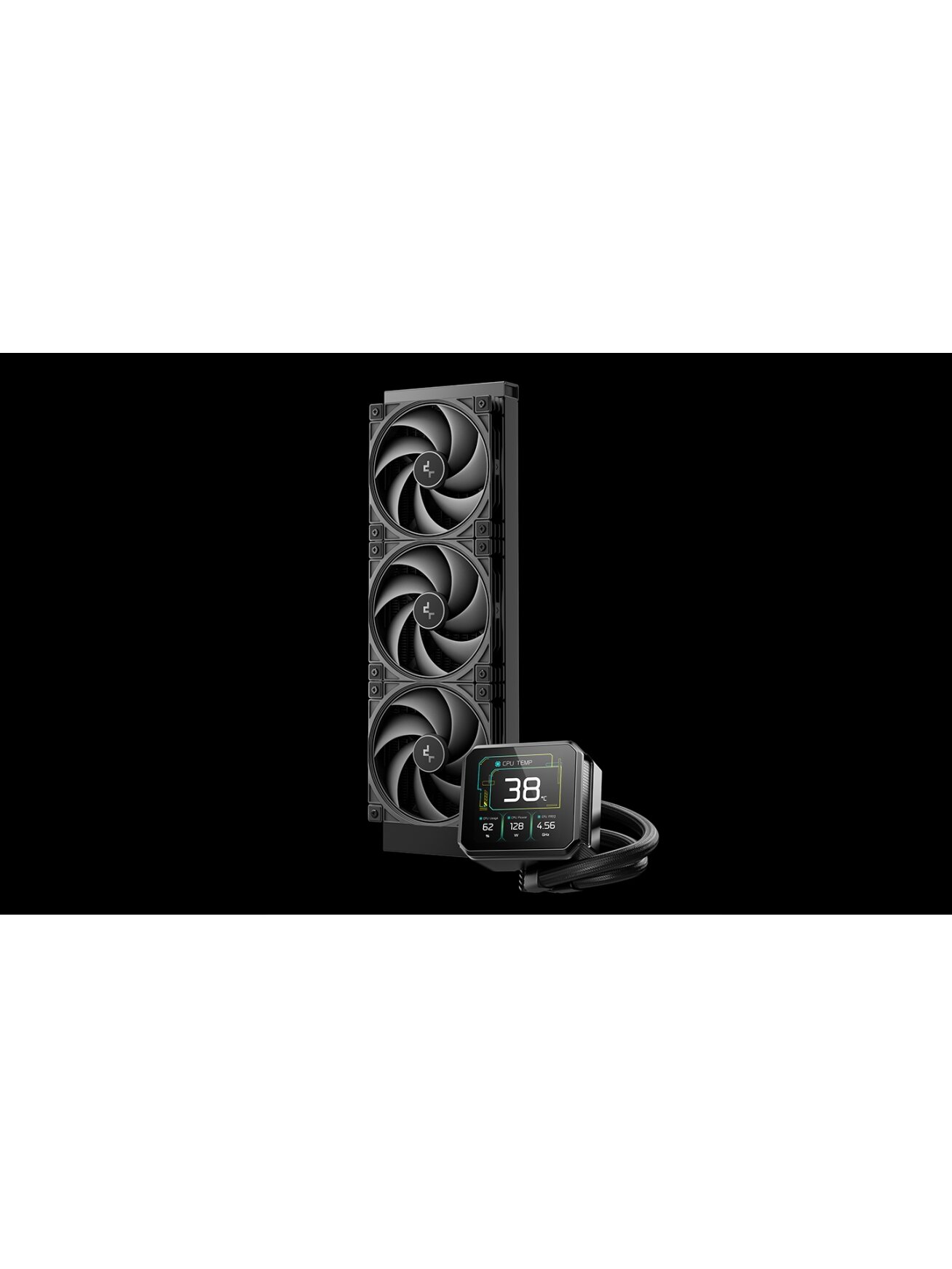 Deepcool Liquid Cooler | SPARTACUS 360 | Black | Intel, AMD 1 Deepcool Liquid Cooler | SPARTACUS 360 | Black | Intel, AMD 1