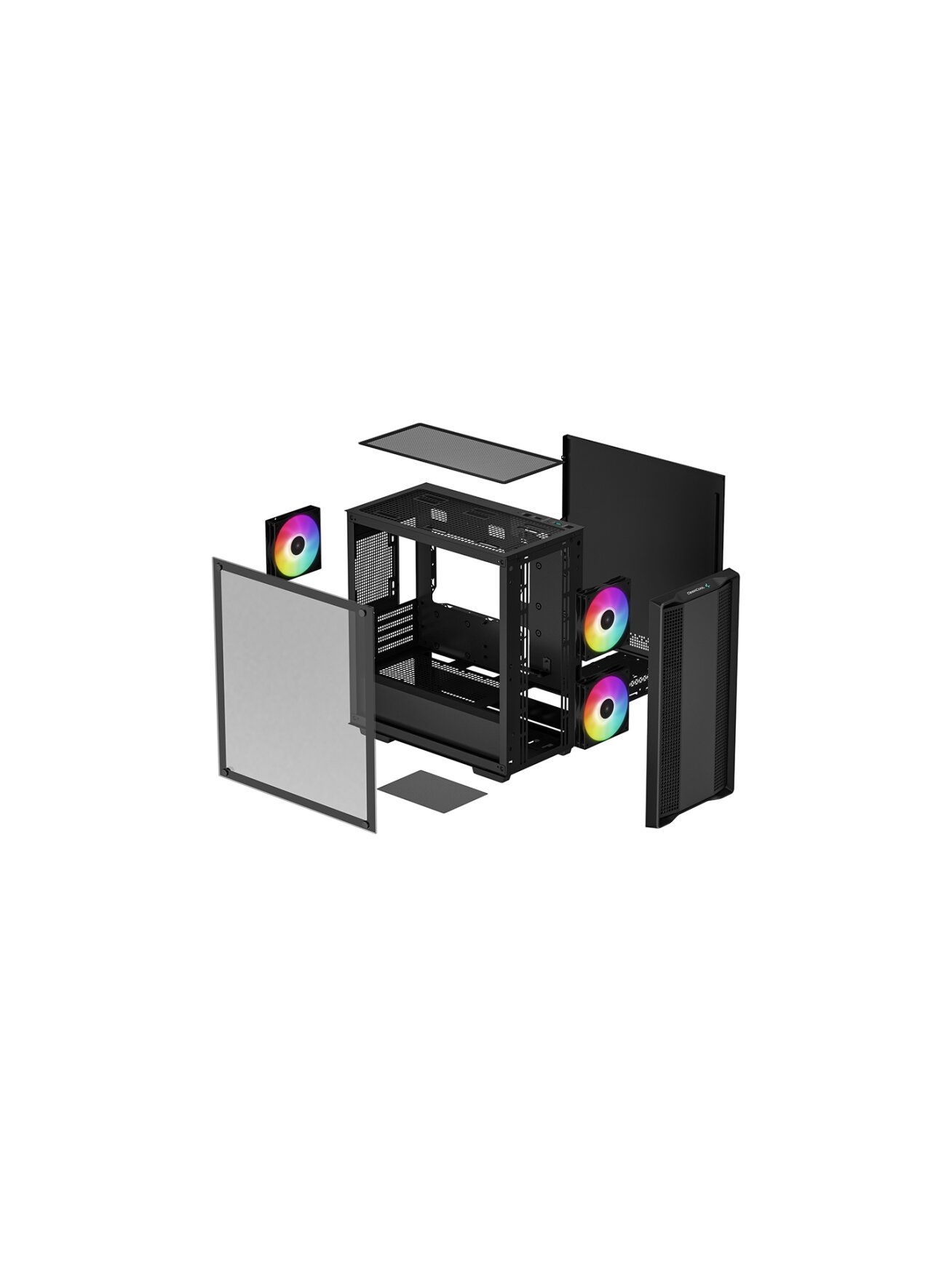 Deepcool | Micro-ATX CASE | CC360 | Black | Mini-ITX / Micro-ATX | ATX PS2 (maximum length: 160mm) 11 Deepcool | Micro-ATX CASE | CC360 | Black | Mini-ITX / Micro-ATX | ATX PS2 (maximum length: 160mm) 11