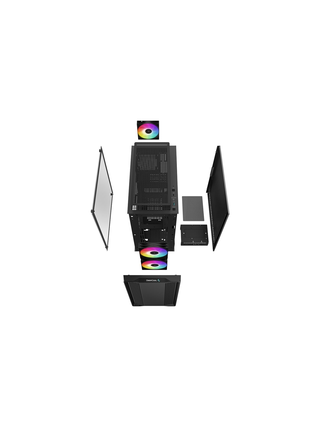 Deepcool | Micro-ATX CASE | CC360 | Black | Mini-ITX / Micro-ATX | ATX PS2 (maximum length: 160mm) 12 Deepcool | Micro-ATX CASE | CC360 | Black | Mini-ITX / Micro-ATX | ATX PS2 (maximum length: 160mm) 12