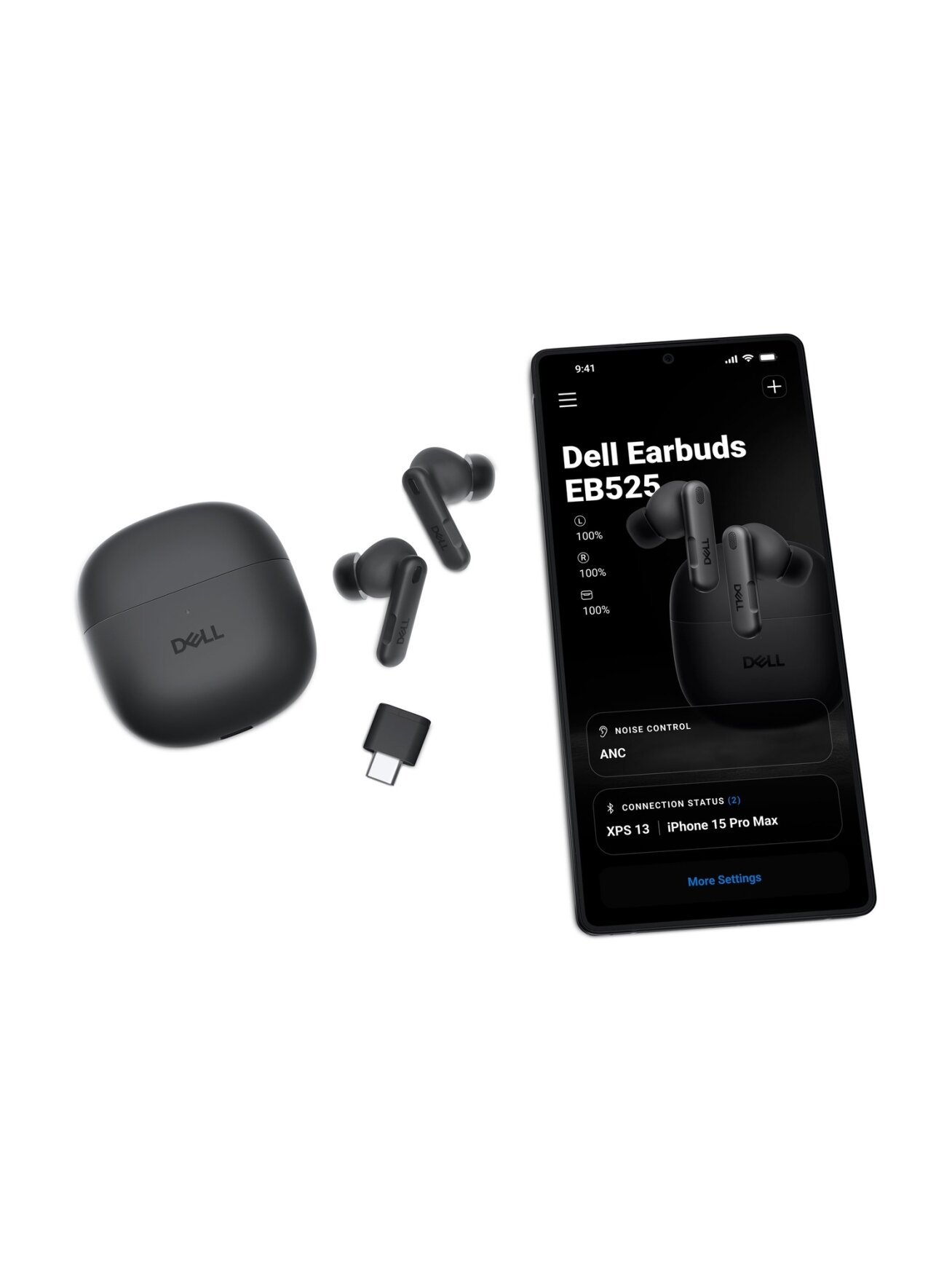 Dell | Earbuds | Pro Plus - EB525 | ANC | Noise canceling 3