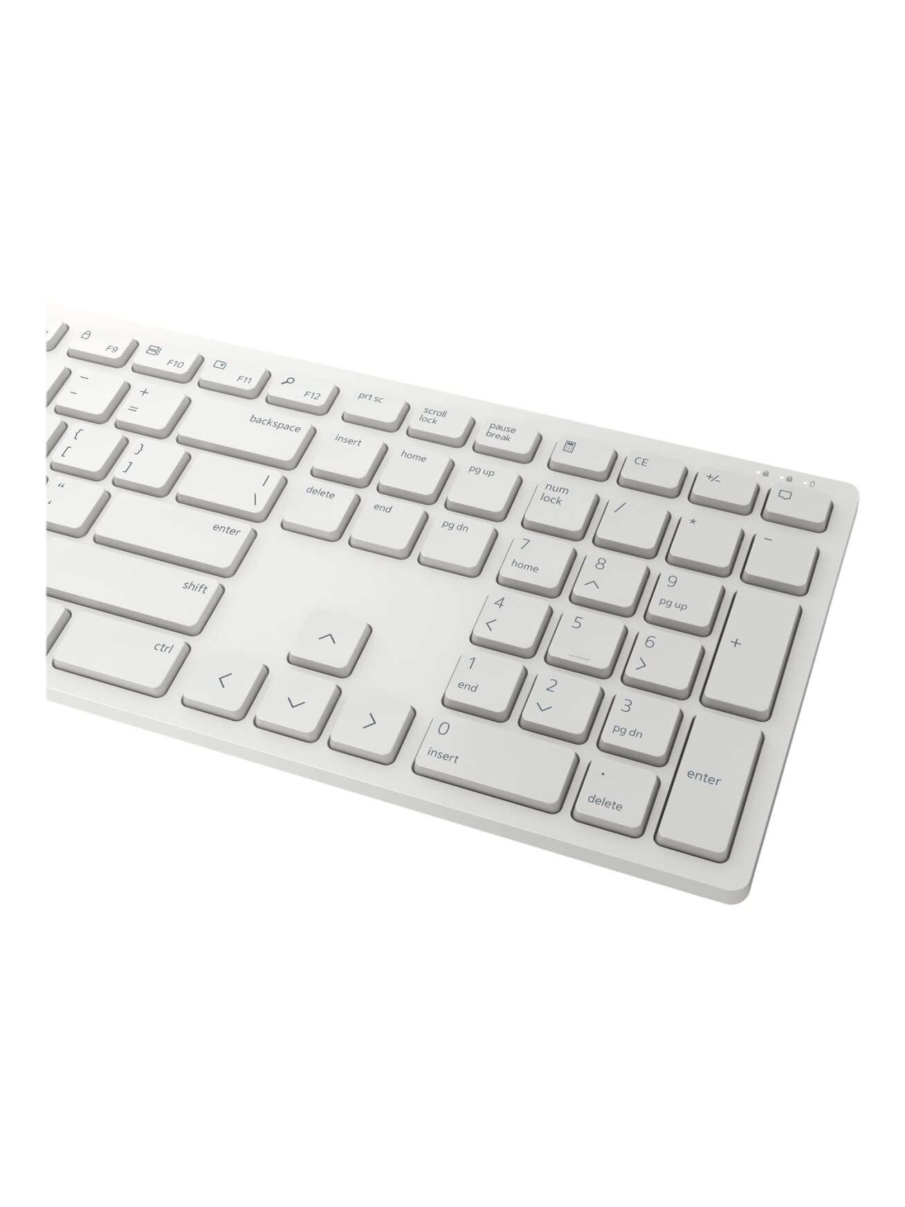 Dell | Keyboard and Mouse | KM5221W Pro | Keyboard and Mouse Set | Wireless | Mouse included | Russian | White 4